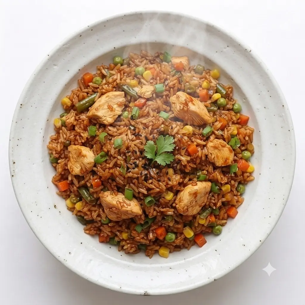 Chicken Schezwan Fried Rice